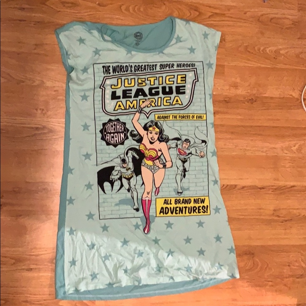 superhero nightgown